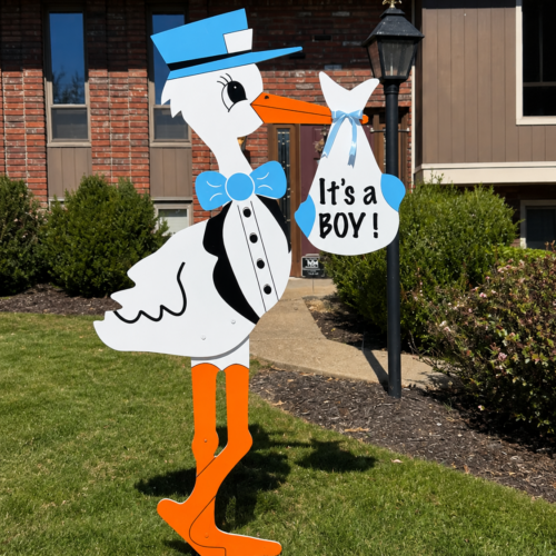 Generic Stork Birth Announcement Rental